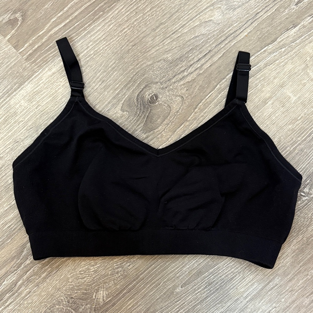 Knix Black Seamless Bra